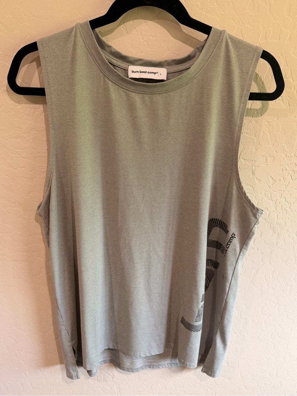 Burn Boot Camp Women's Sleeveless Tank Top — gray